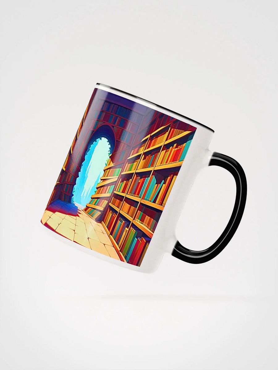Whimsical Library Corridor Ceramic Mug product image (11)