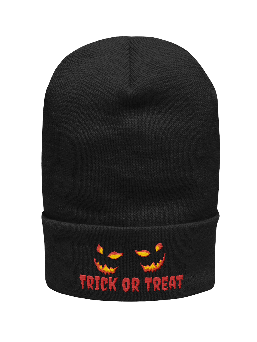 Trick or Treat Halloween Embroidered Beanie product image (3)