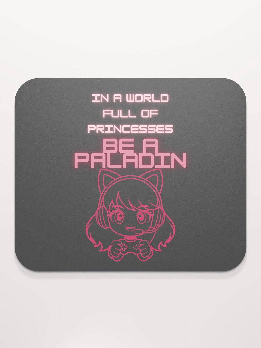🎮 Gamer Girl Mouse Pad – Precision, Power & Pink Vibes! 💖 product image (3)