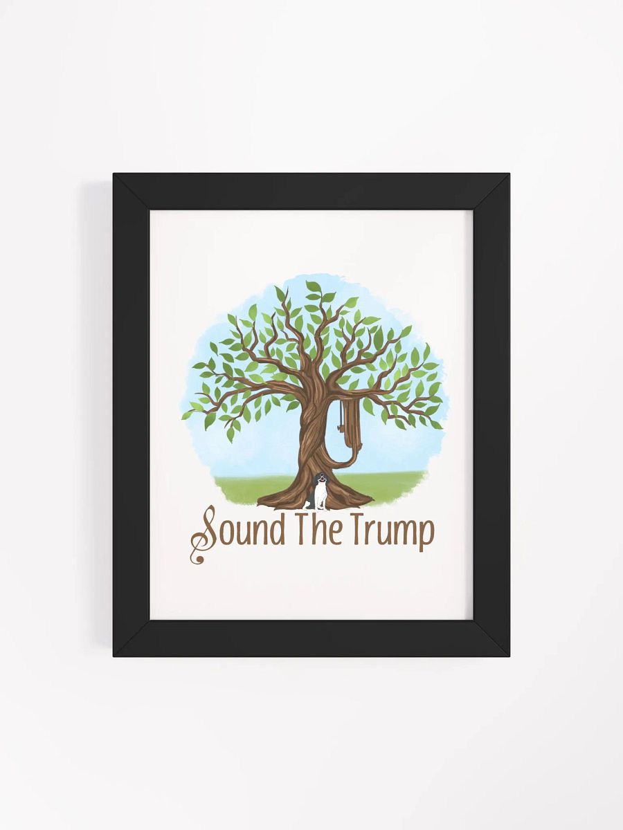Framed Matte Poster | Sound the Trump product image (4)