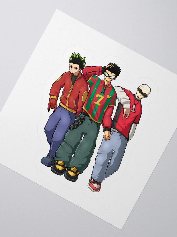 TEAM RED STICKER product image (4)