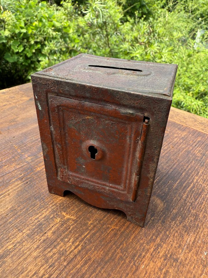🎎 Japanese Tin Coin Bank — Mid-Showa Era — Japan Antique Roadshow product image (1)