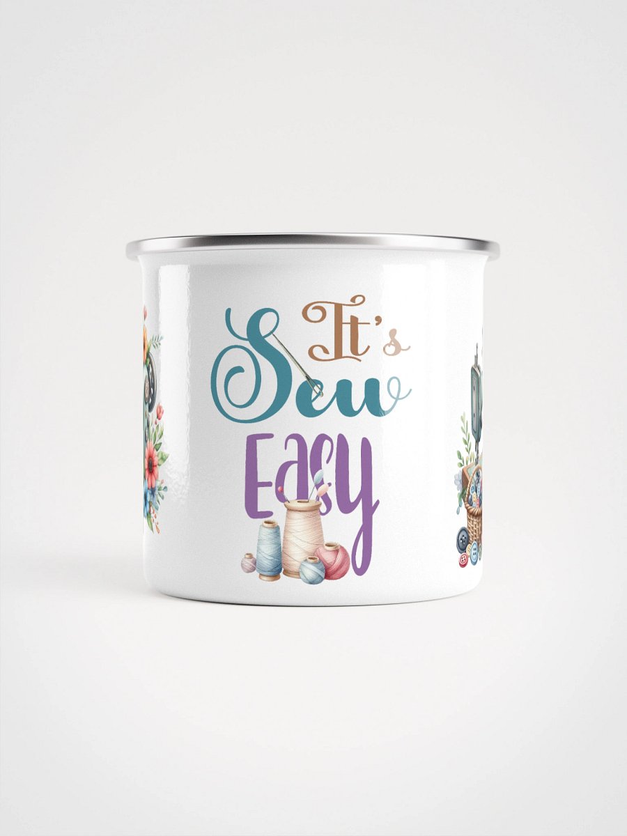 It's Sew Easy Vintage Sewing Machines Enamel Mug product image (2)