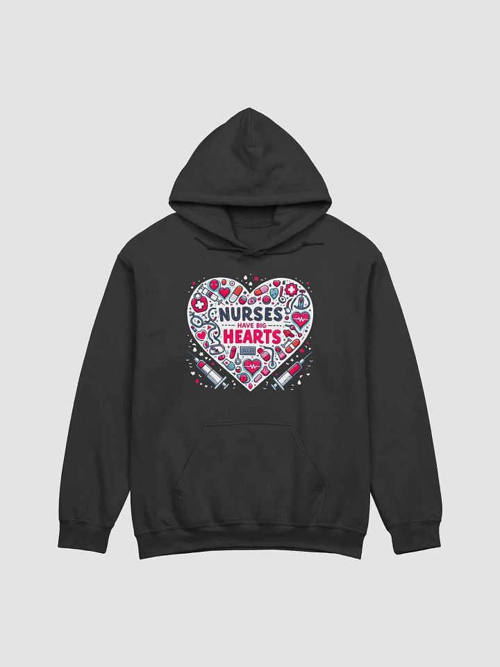 Big Heart Nurses - Medical Icons Hoodie product image (4)