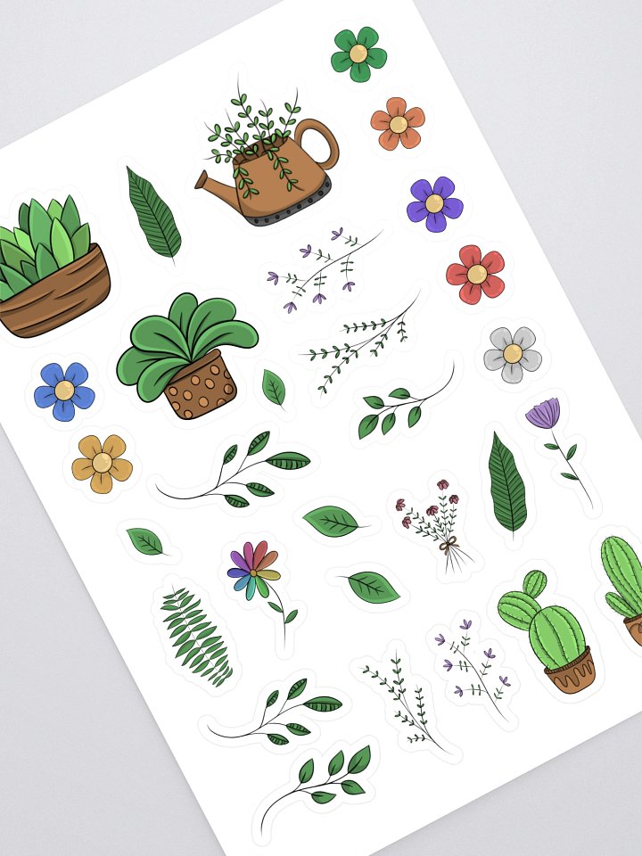 Flower Sticker Sheet product image (1)