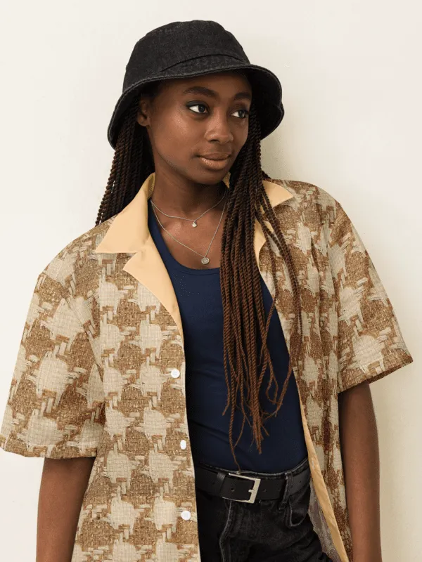 Houndstooth Breeze Hawaiian Shirt product image (1)