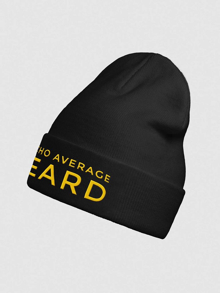 Nacho Average Beard Cotton Blend Beanie product image (2)