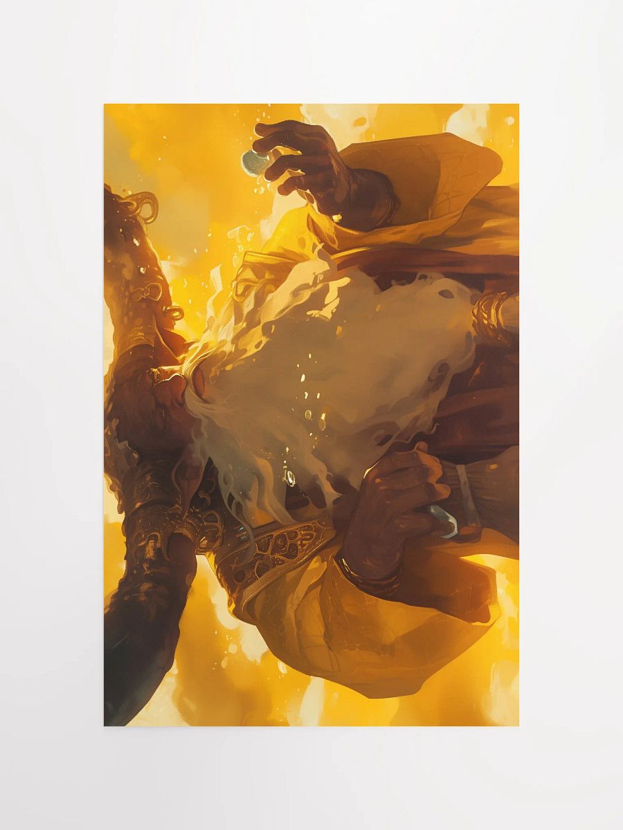 Light Wizard Vibrant Matte Poster Print product image (4)