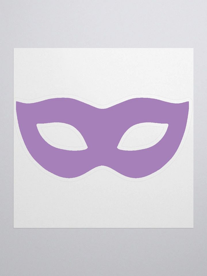 Purple Mask Sticker product image (1)