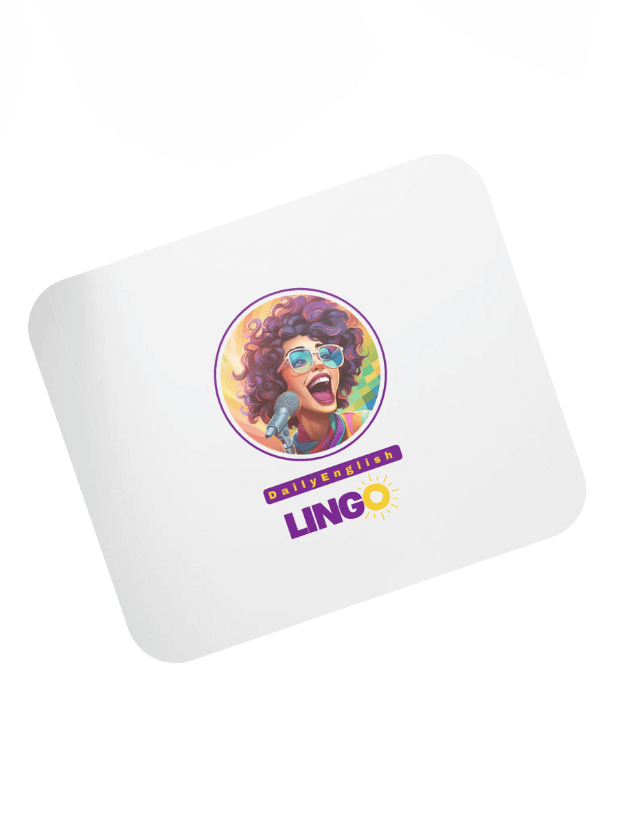 Daily English Lingo Mousepad product image (7)