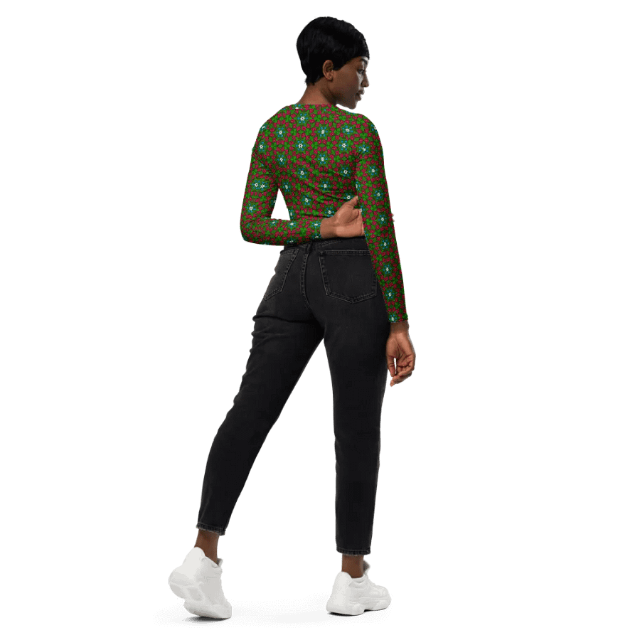 Poppycock Dreams Recycled Crop Top product image (9)