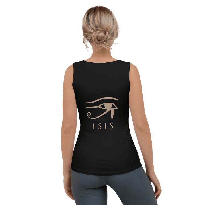 Isis Black All-Over Print Tank Top product image (2)