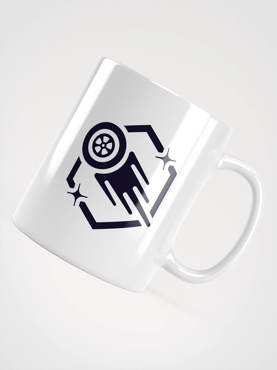 White Ceramic Mug (Dark Logo) product image (11)