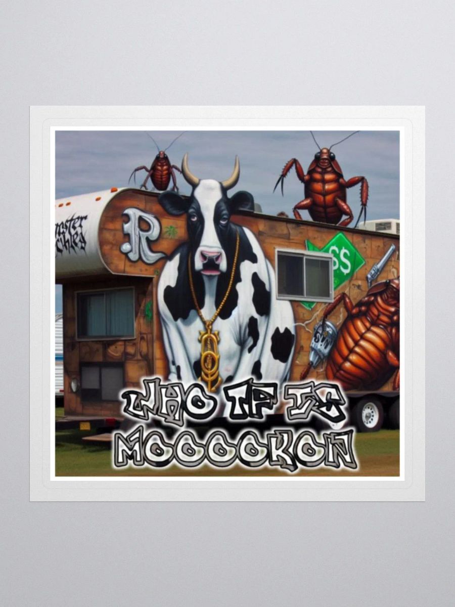 Who The F*#K is MooKon Sticker product image (1)