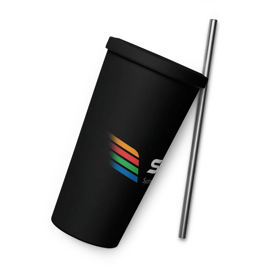 STV Stainless Steel Tumbler With Straw & Lid product image (9)