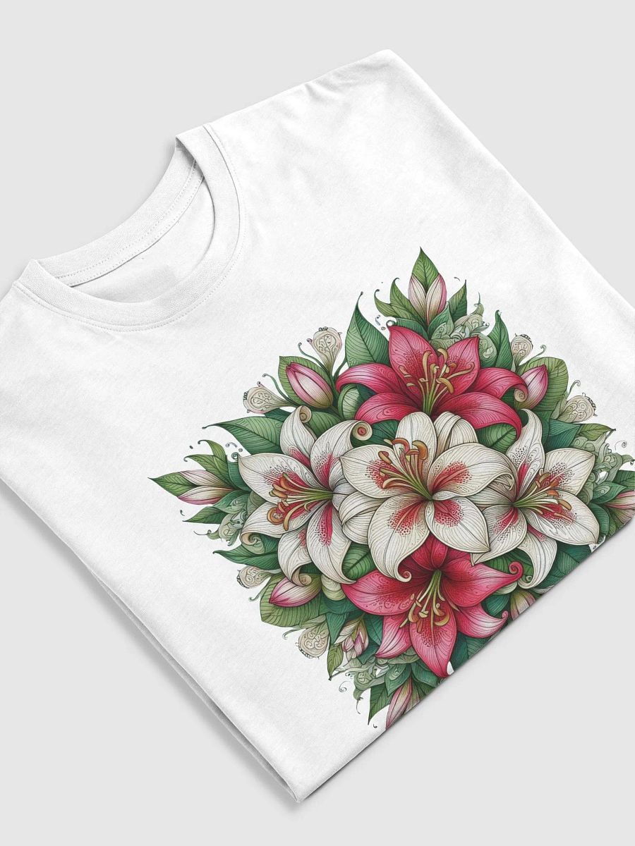 Lily Symphony Men's Premium Tee | AI Design flower product image (5)
