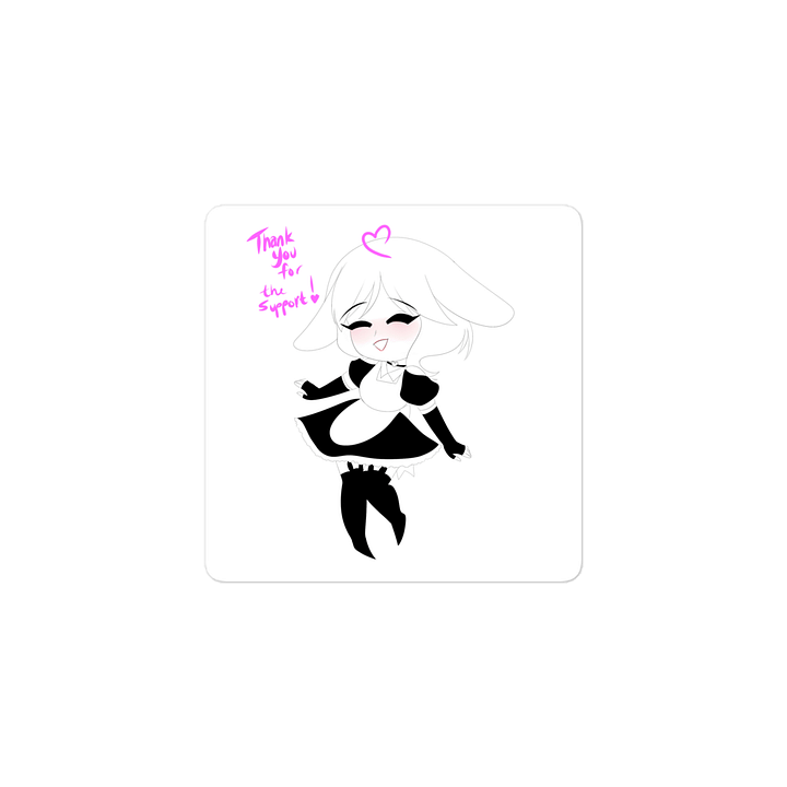 'Thank You For The Support!' Sticker product image (1)
