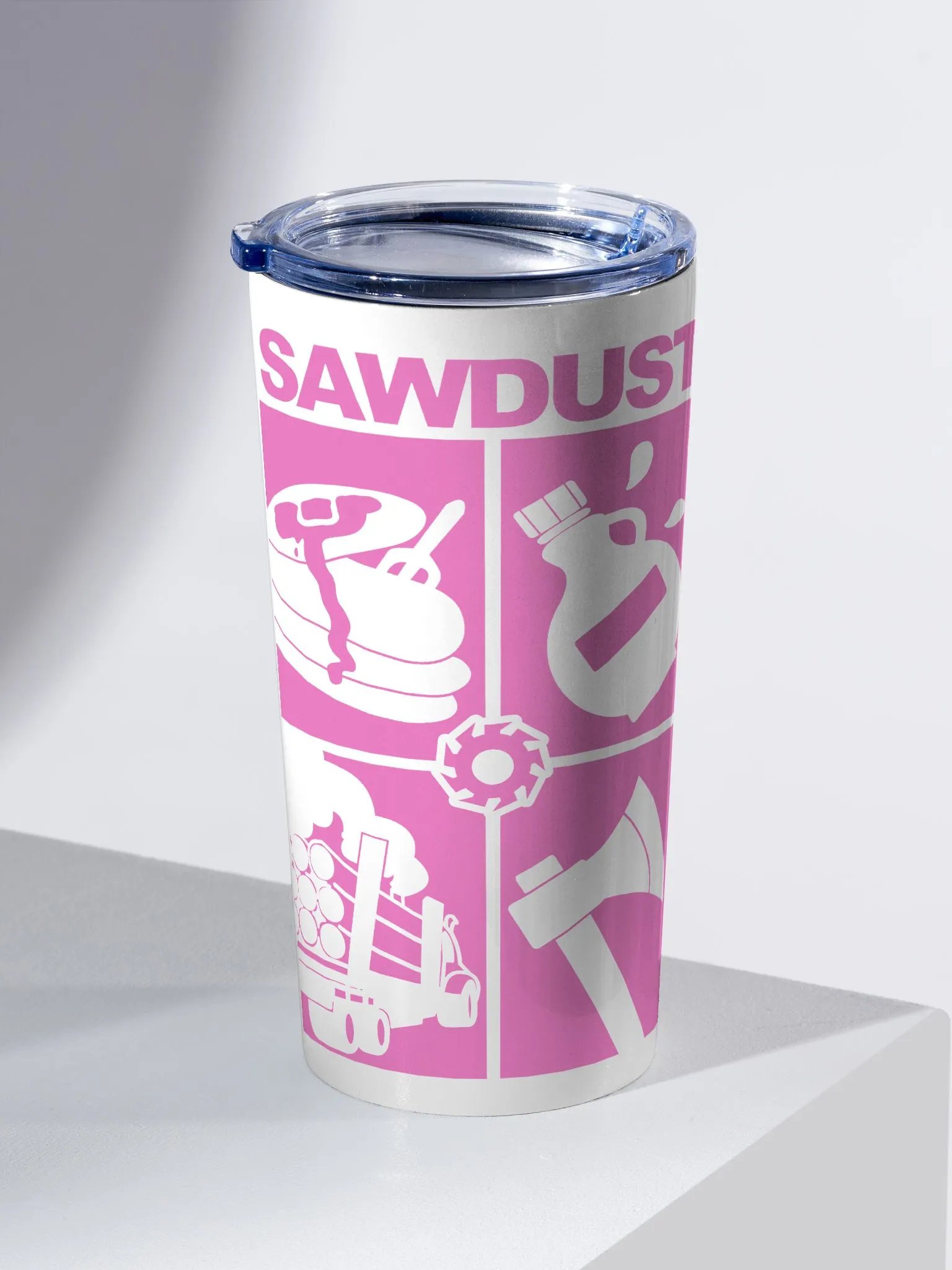 4 Square (pink) Tumbler product image (2)