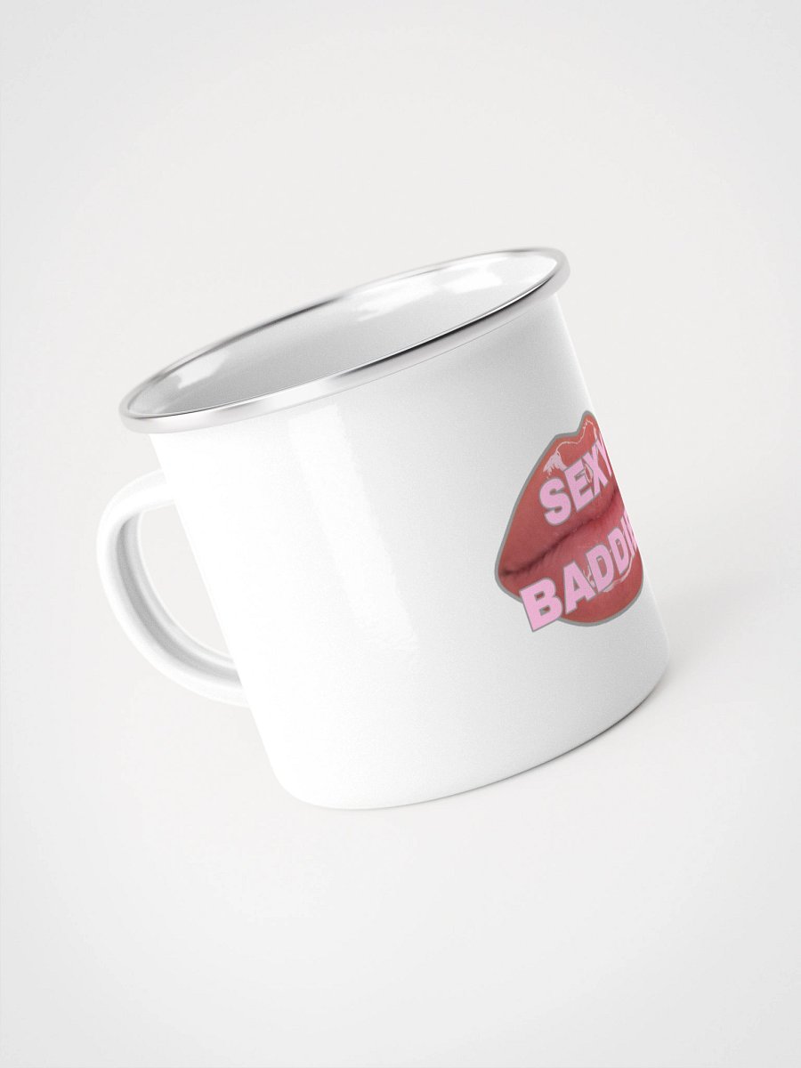 Glossy SexyBaddies Lips Enamel Mug product image (4)