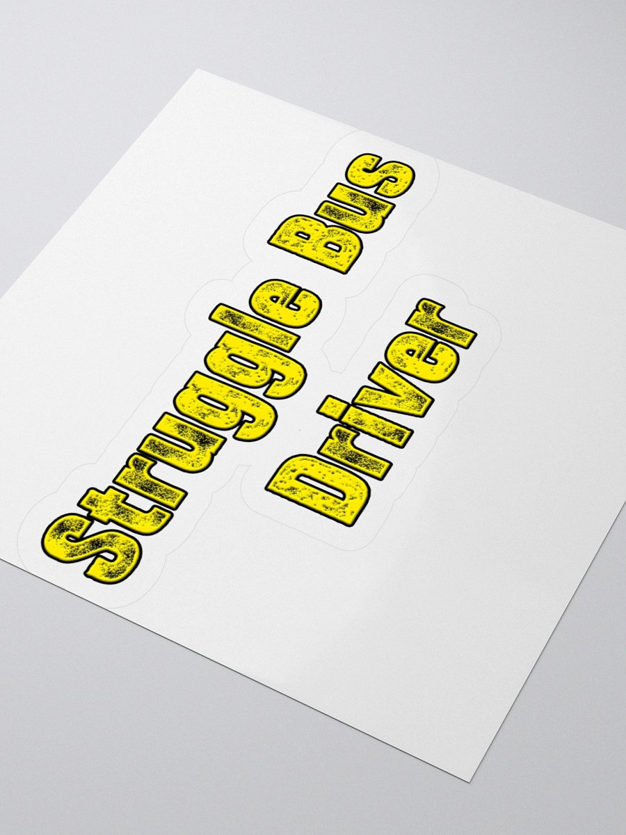 nope snark - struggle bus sticker product image (3)