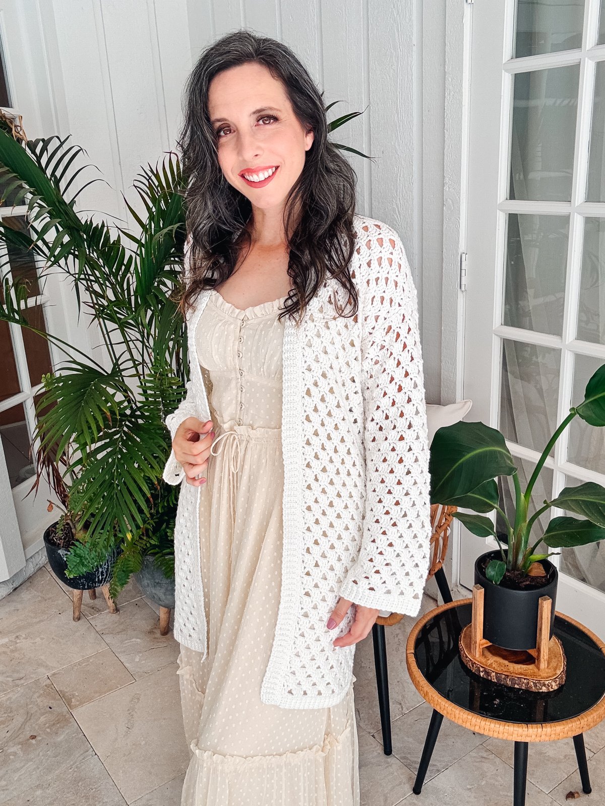 The Regency Flat Crochet Cardigan Pattern XS-5X product image (8)