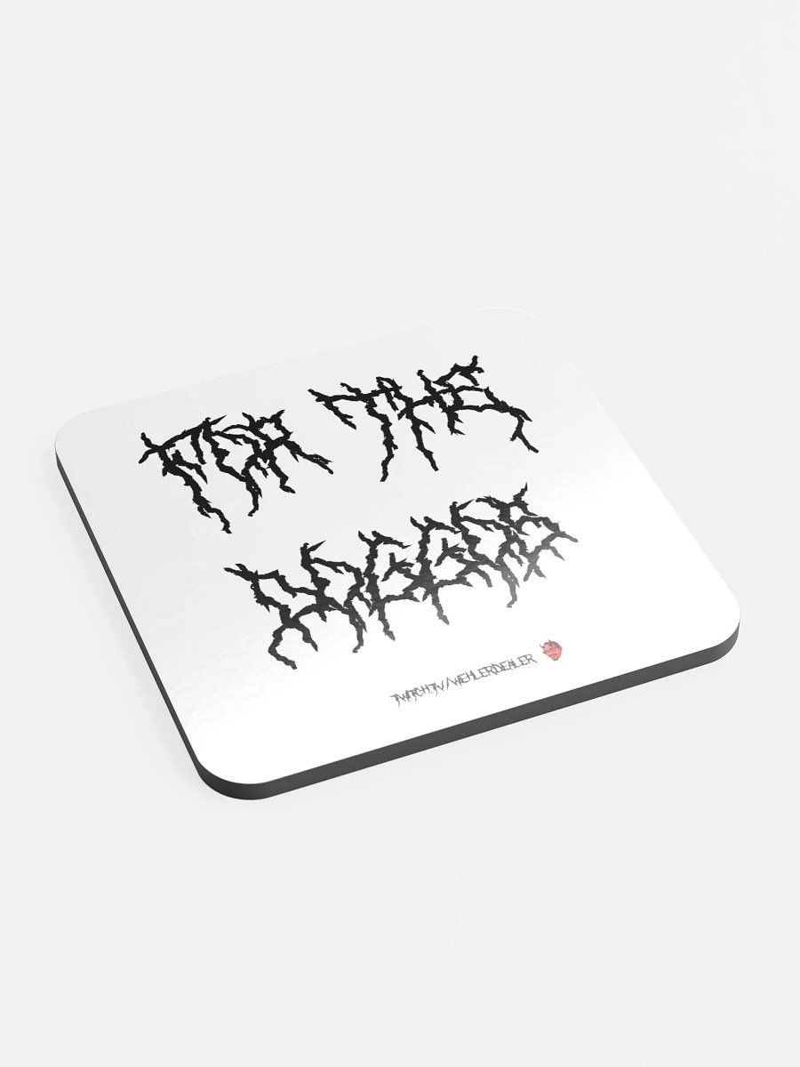 Coaster - 'For the Doggos' (metal font) product image (1)