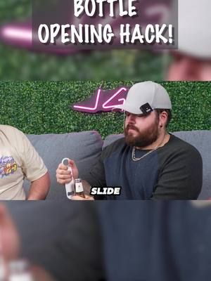 BOTTLE OPENING LIFE HACK #Mocktail #Mocktails #Sober #SoberCocktail #Cocktails #CockTail