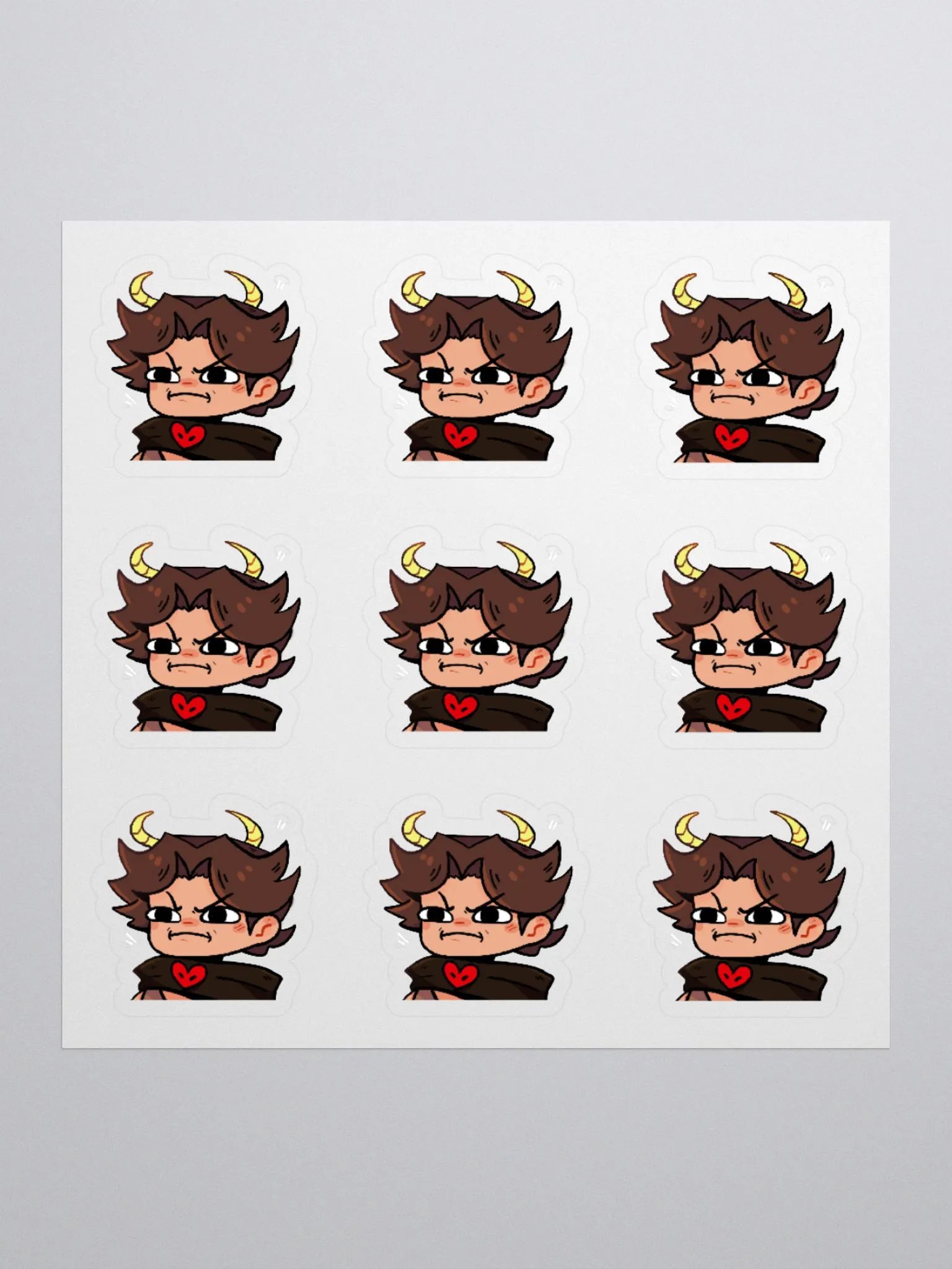 Nukeri Emote Sticker Set - 9x WTF product image (1)