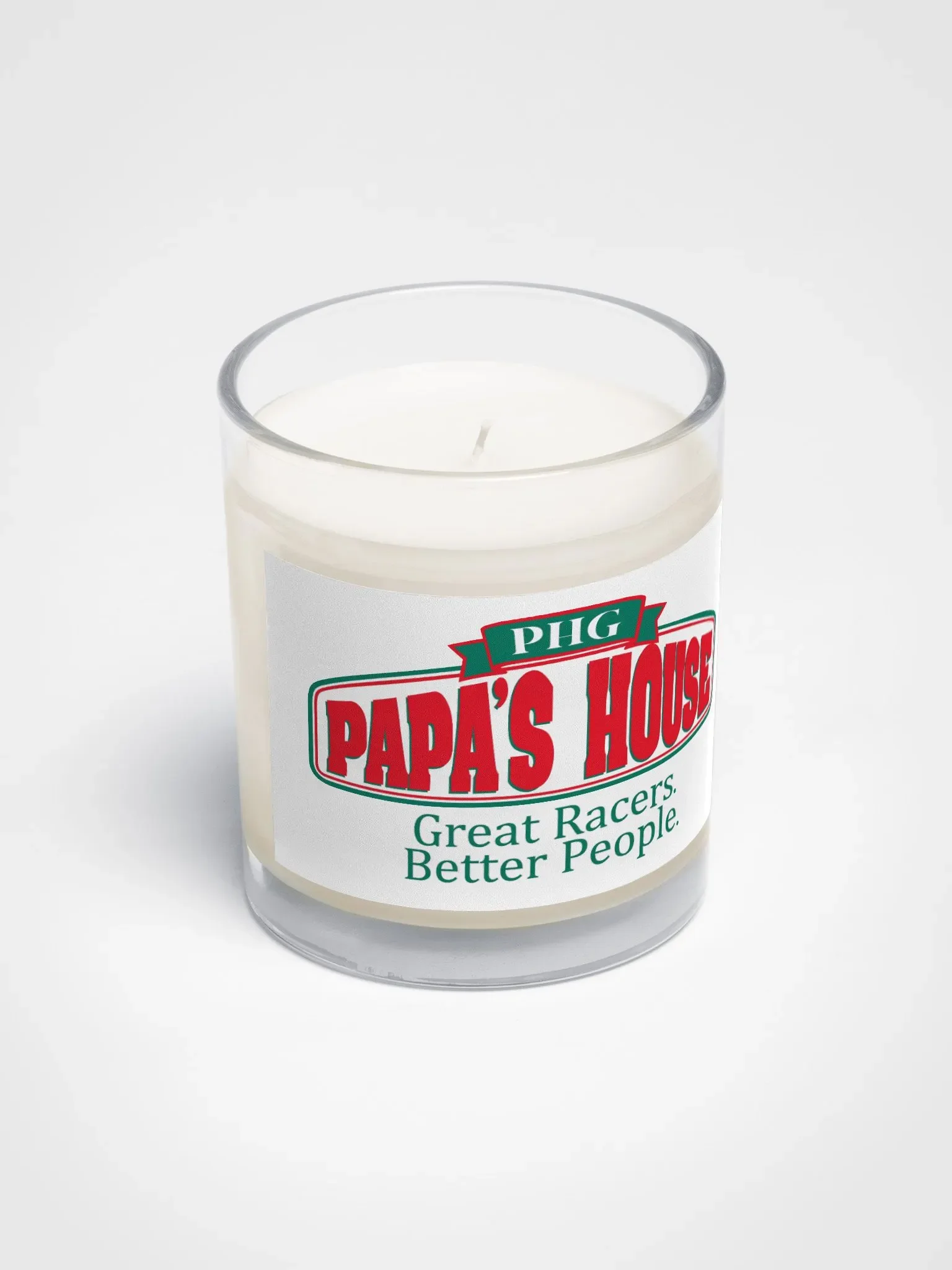PAPA'S HOUSE Racing Emblem Soy Wax Candle product image (2)