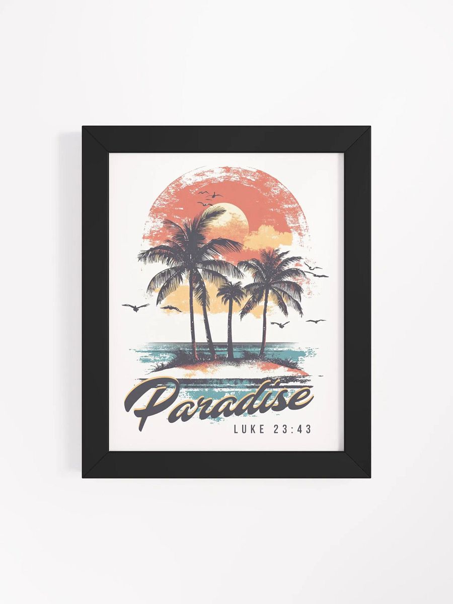 Paradise - framed print product image (3)