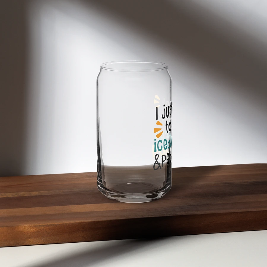 Iced Coffee & Dog - Can-Shaped Glass product image (28)