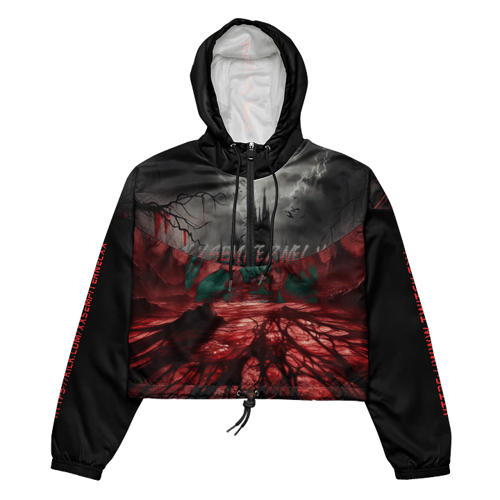 Spooky Time Cropped Windbreaker product image (2)