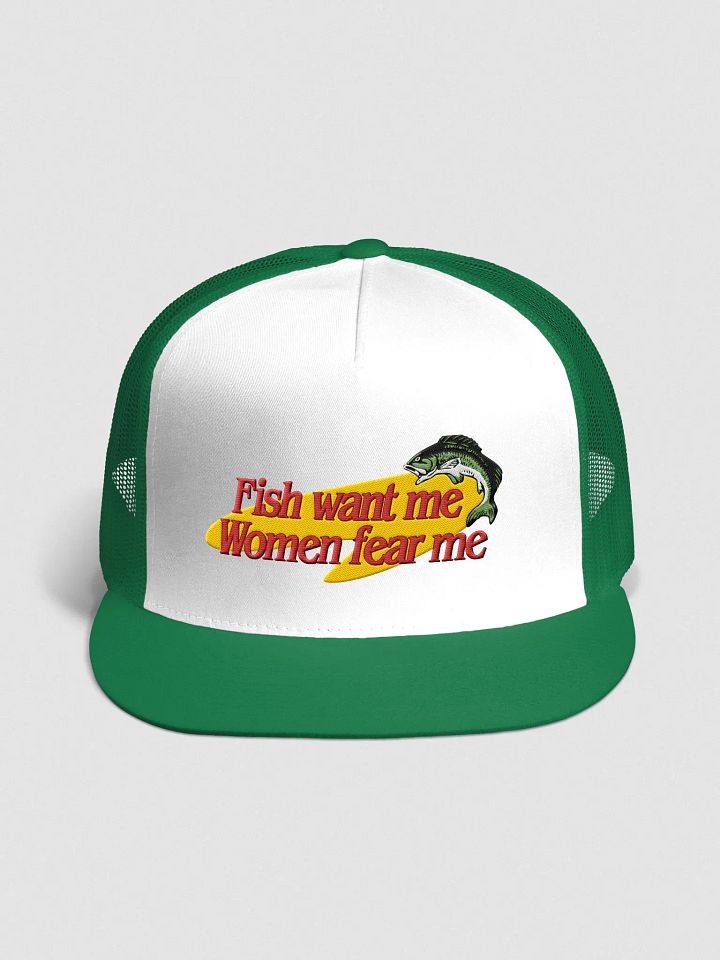 Fish Want Me, Women Fear Me Trucker Cap product image (1)