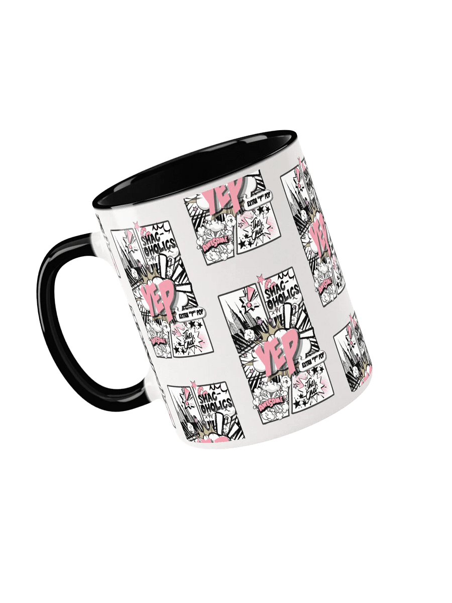 Shac-oholics Comic Blast Mug - Pink 