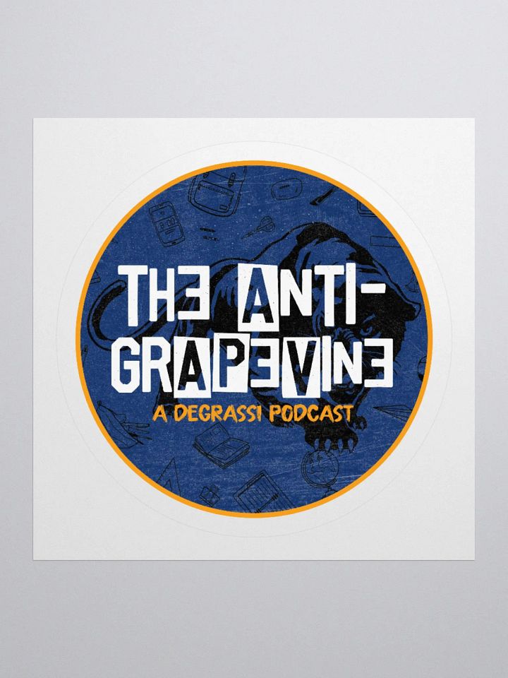 Anit-Grapevine Circle Logo Sticker product image (3)
