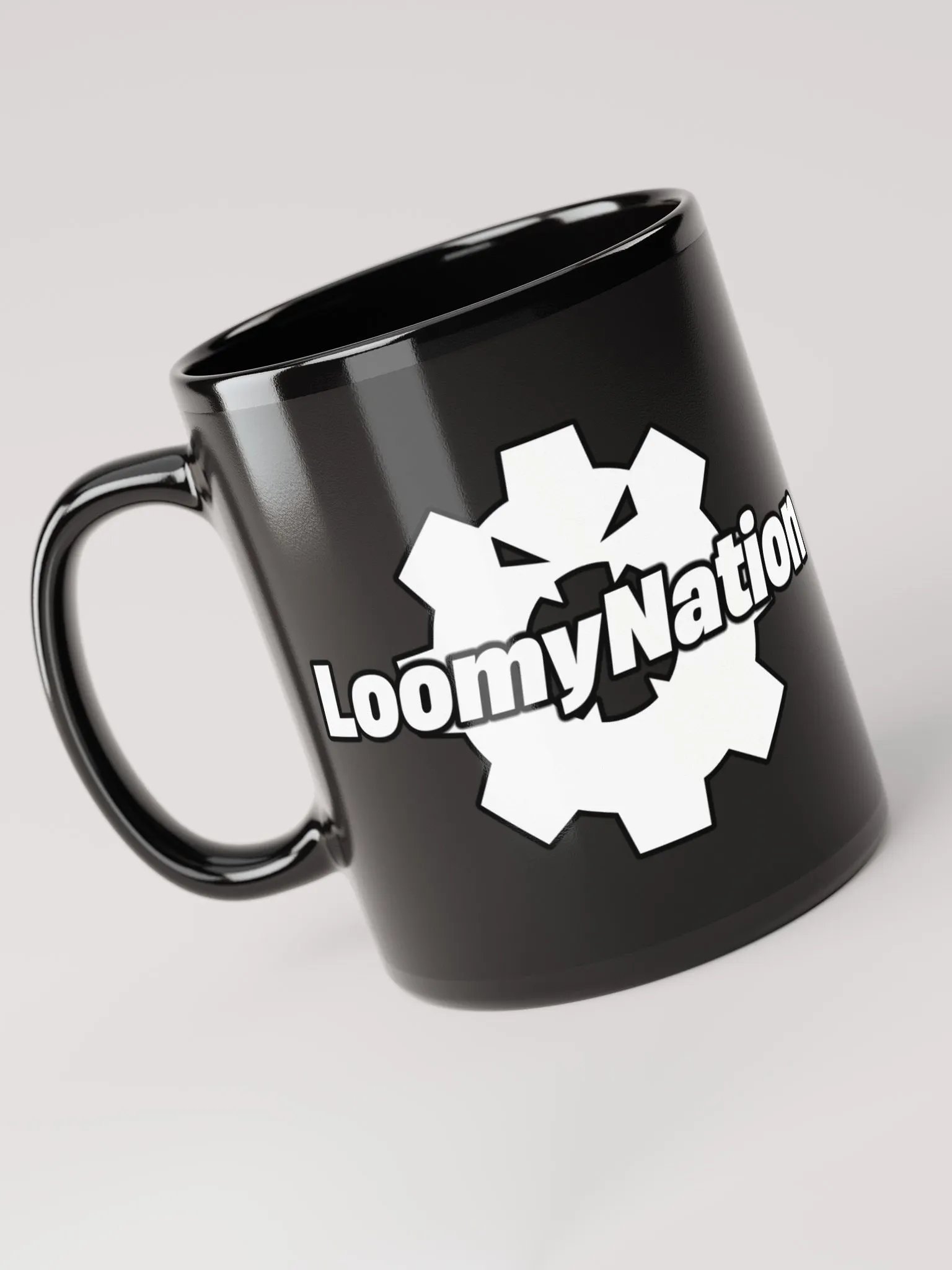 LoomyNation Black Mug 11 oz product image (2)