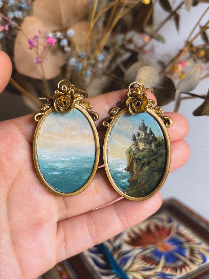 Castle by the Sea Earrings product image (1)