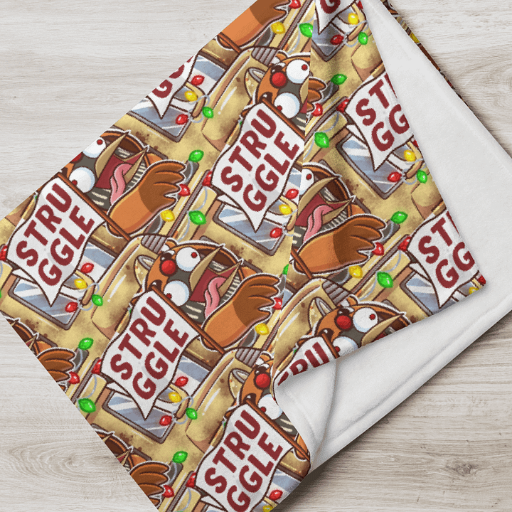 Christmas Struggle Throw product image (1)