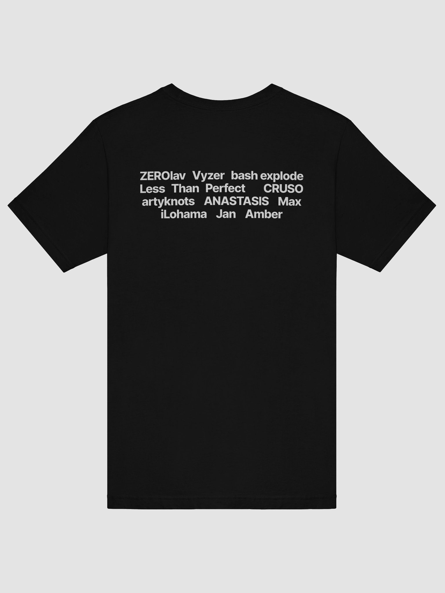 lessfest 9 shirt (light text) product image (6)