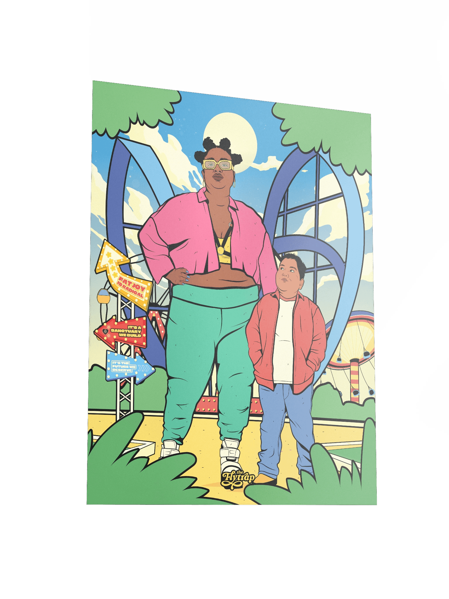 Fat Joy 12x16 poster product image (3)