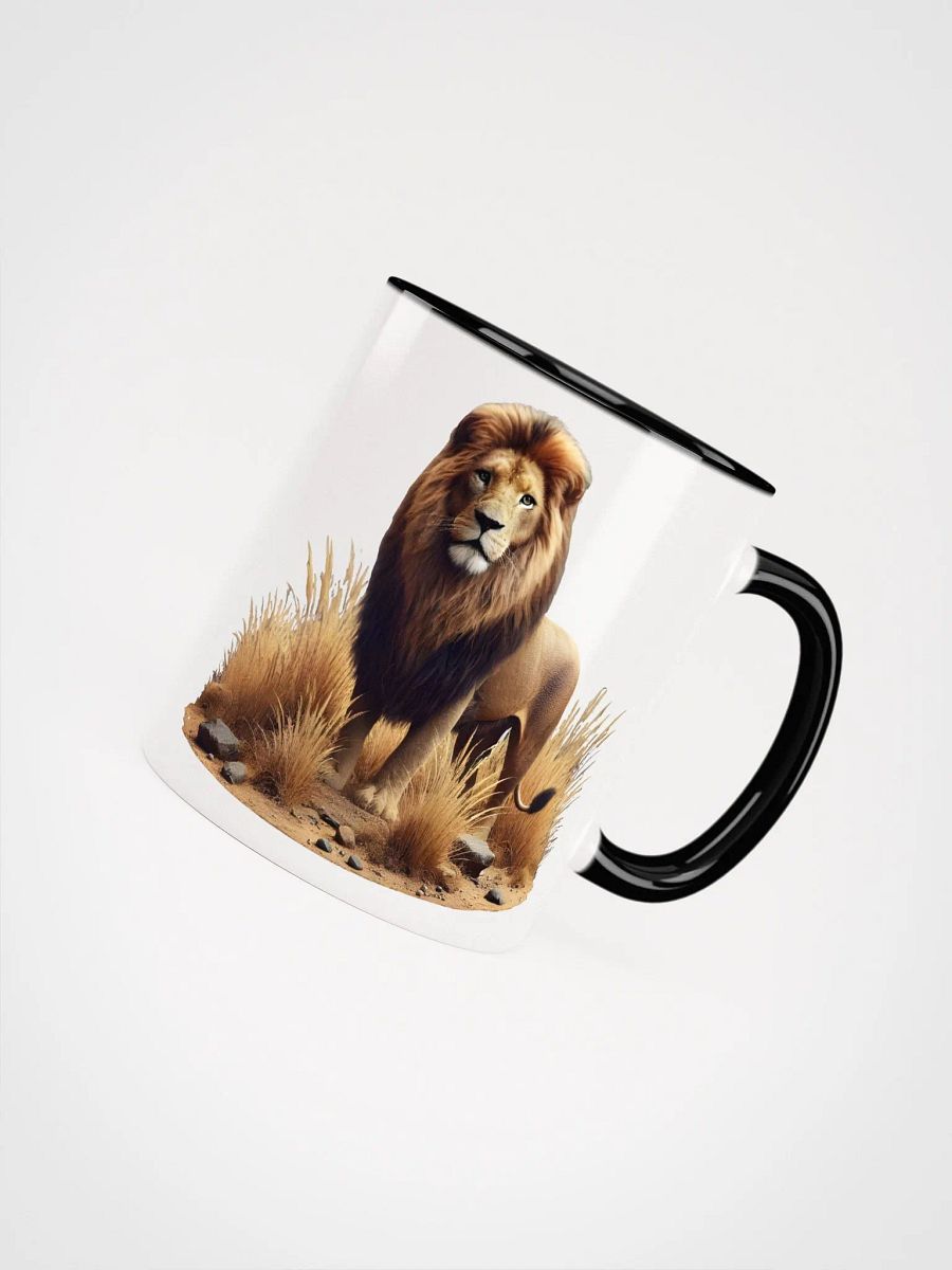 Majestic Lion Ceramic Mug. product image (2)