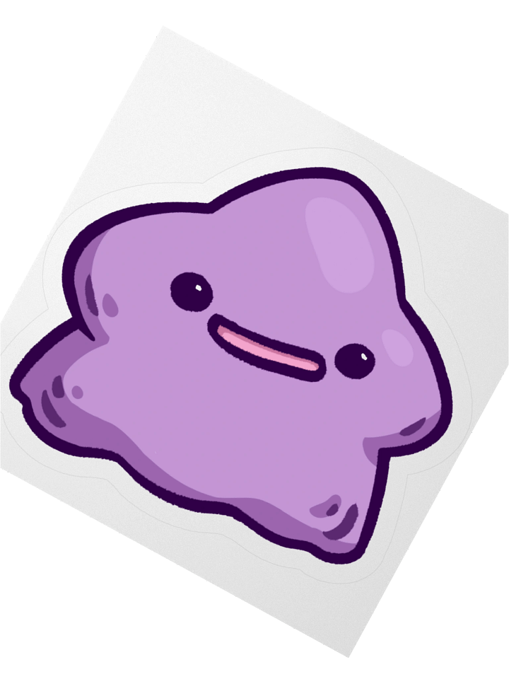 Blob Star Sticker product image (2)