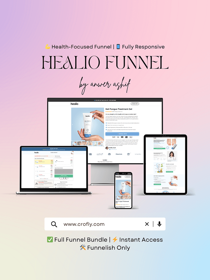 Healio Funnelish Templates product image (1)