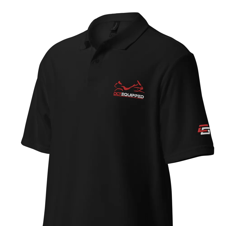 DCT Shadow Wing Polo Shirt Black/Red product image (5)