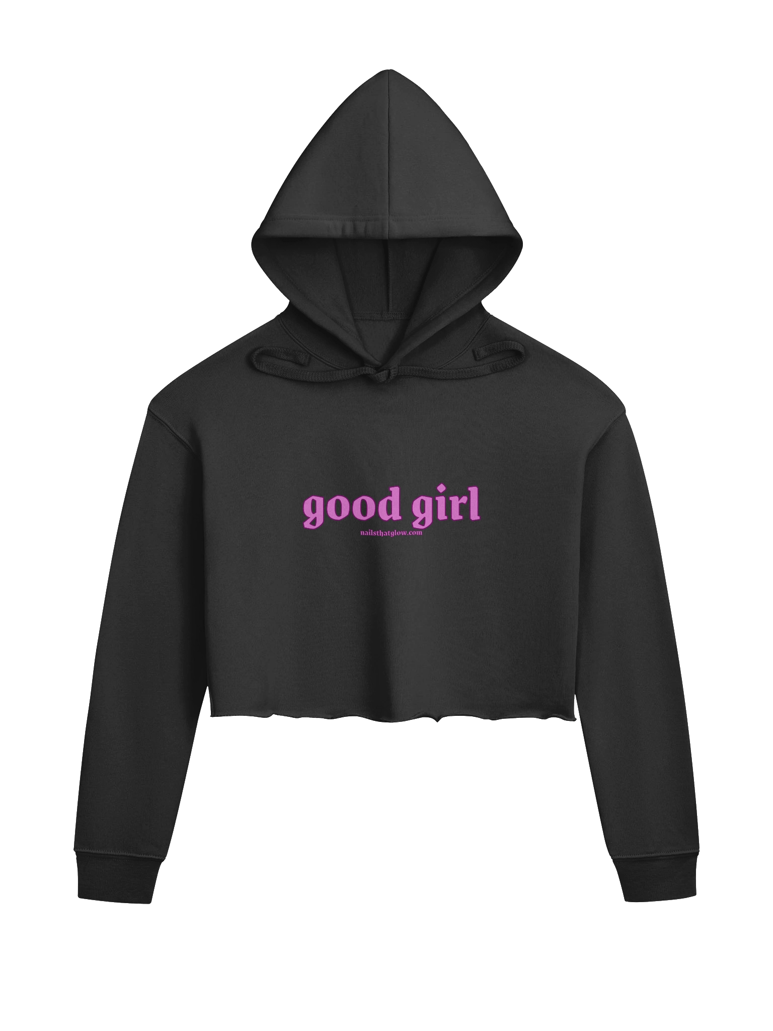 good girl crop hoddie product image (1)