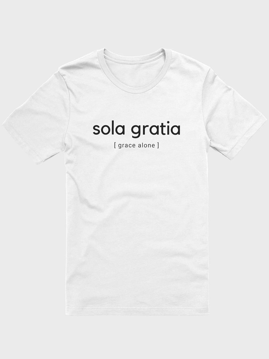 Grace Alone - White Unisex product image (1)