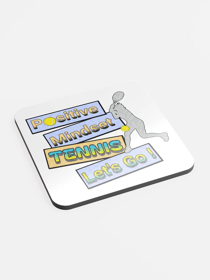 Positive Mindset Tennis Coaster Set product image (2)