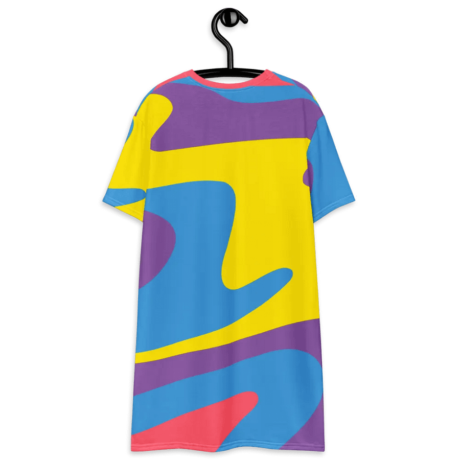 Watercolor Wonder T Shirt Dress product image (8)