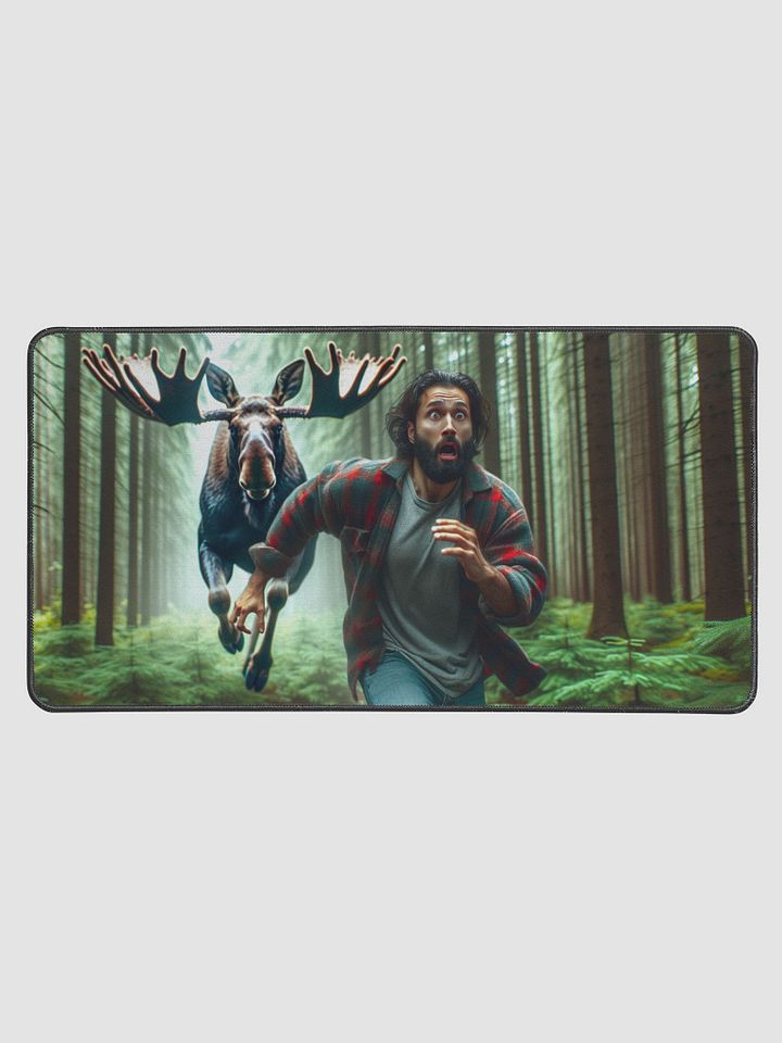 Chase Through the Woods Desk Mat product image (1)