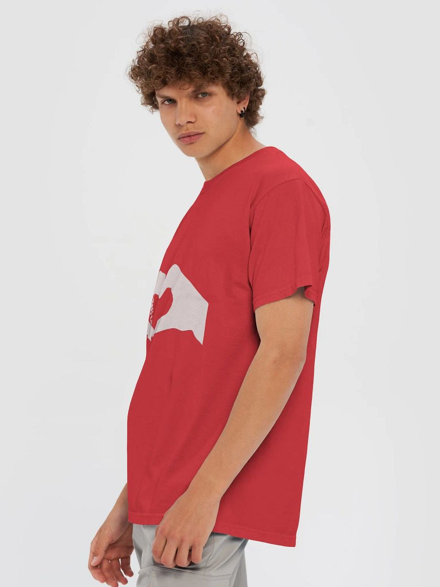 SPREAD LOVE - HEART HANDS SILHOUETTE T-SHIRT product image (6)